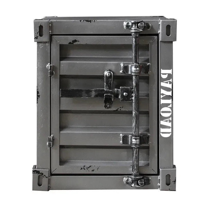 Industrial Steel Side Table CONTAINER