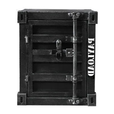 Industrial Steel Side Table CONTAINER