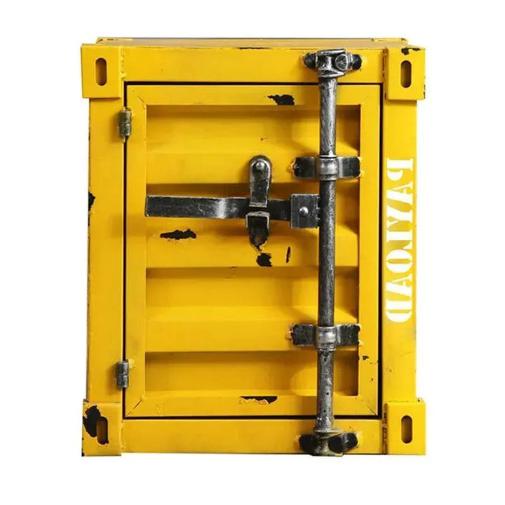 Industrial Steel Side Table CONTAINER