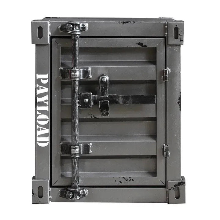 Industrial Steel Side Table CONTAINER