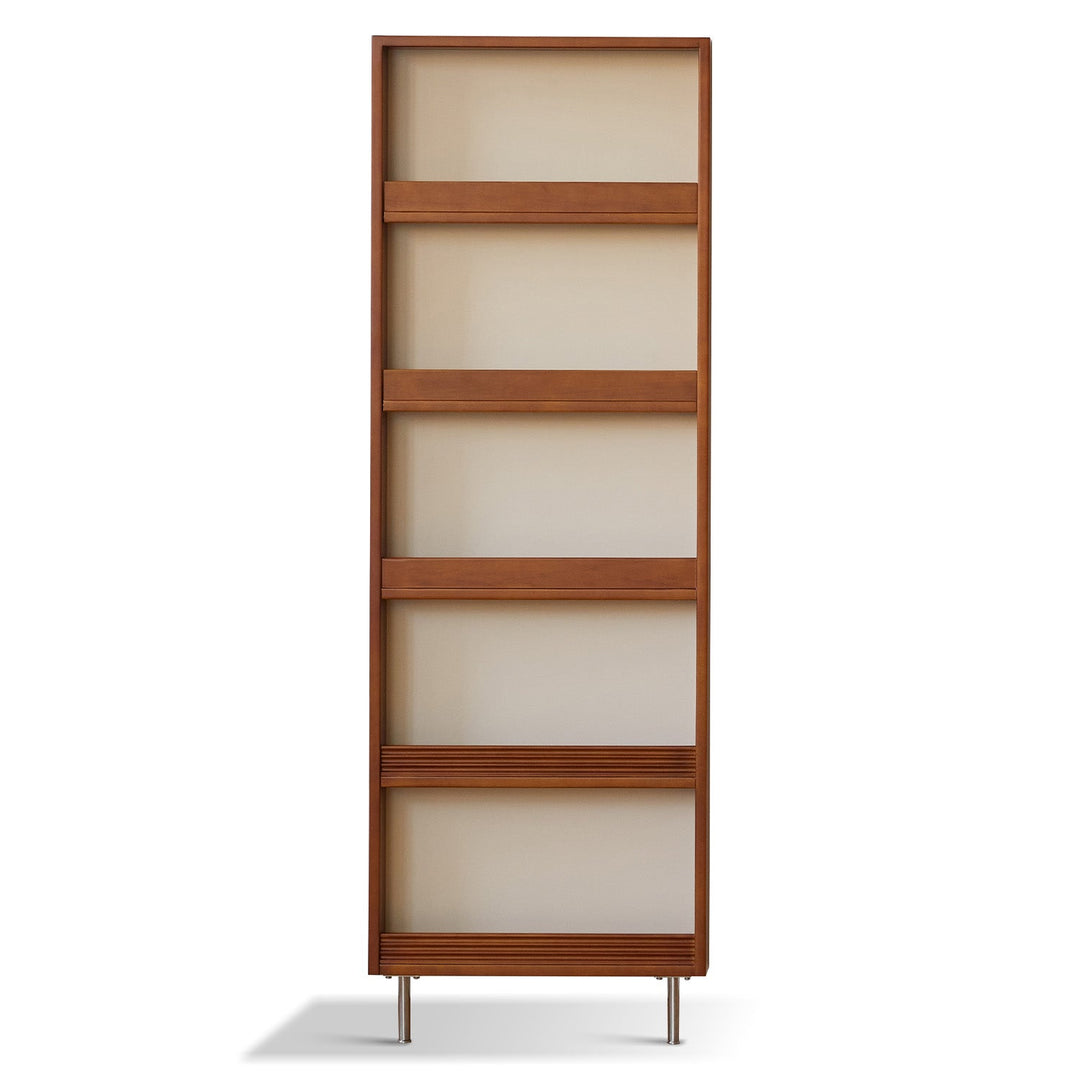 Vintage boxwood wall shelf bookshelf slimo in still life.