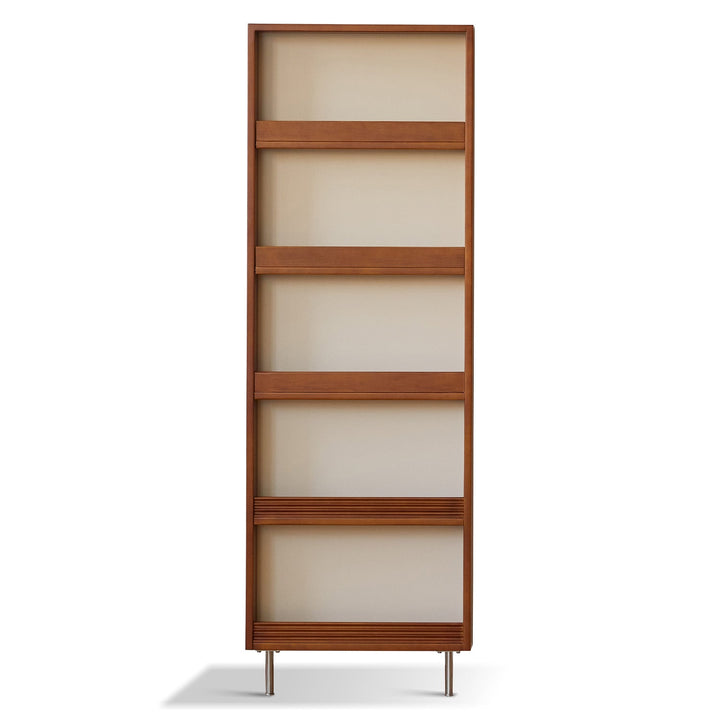 Vintage boxwood wall shelf bookshelf slimo in still life.