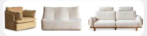 Scandinavian Premium Boucle Fabric Removable Sofa Cover Good to Know Preview-2