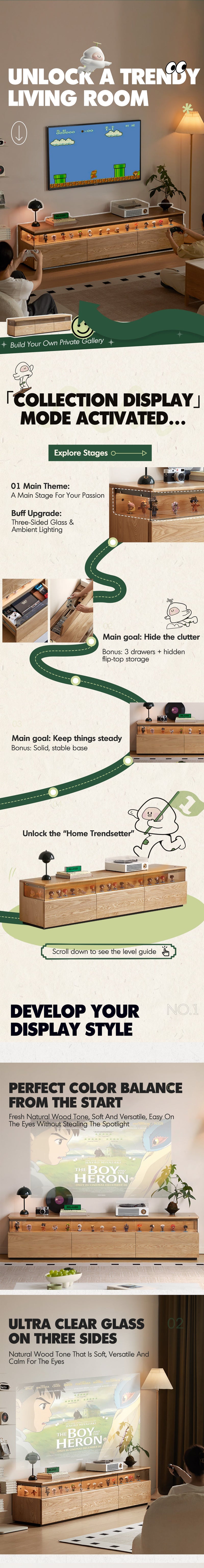 more product details and feature of Scandinavian Ash Wood TV Console CURATE