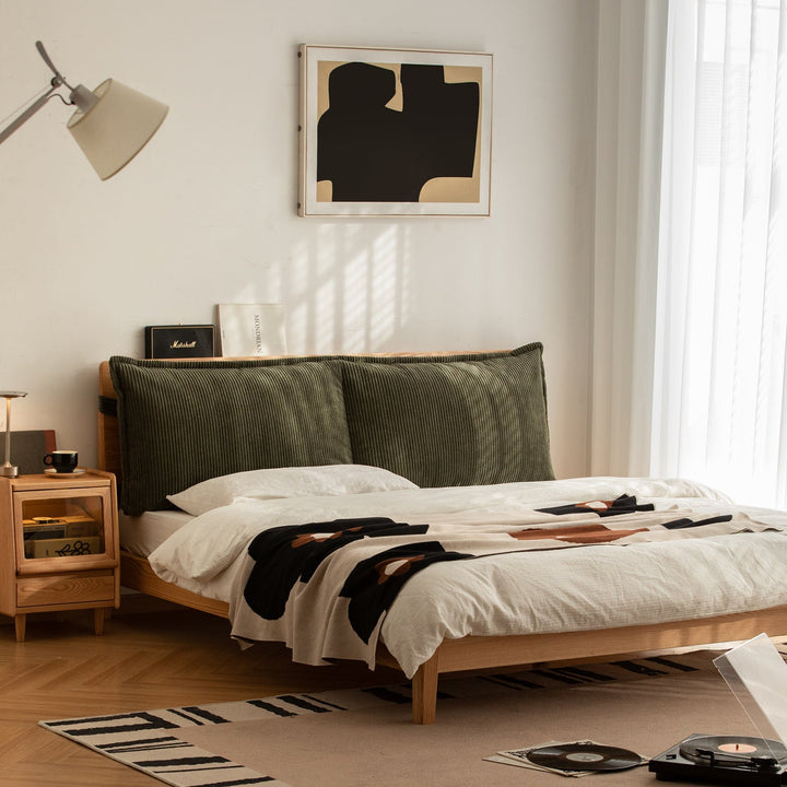 Universal Corduroy Velvet Fabric Bed Head Cushion