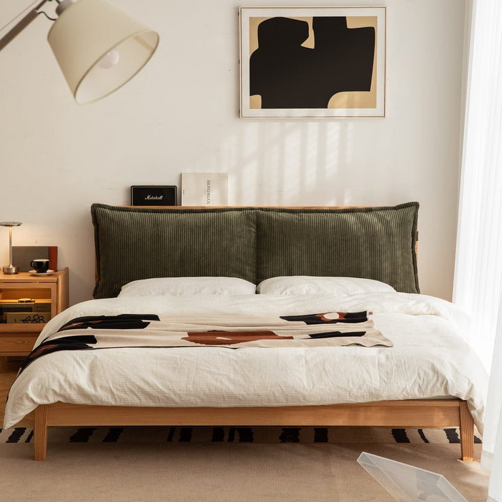 Universal Corduroy Velvet Fabric Bed Head Cushion