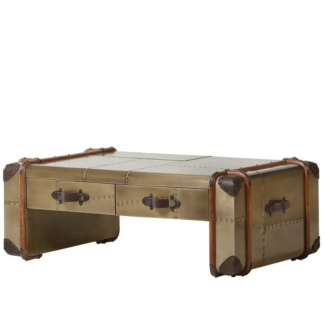 Industrial Aluminium Coffee Table TURBOJET