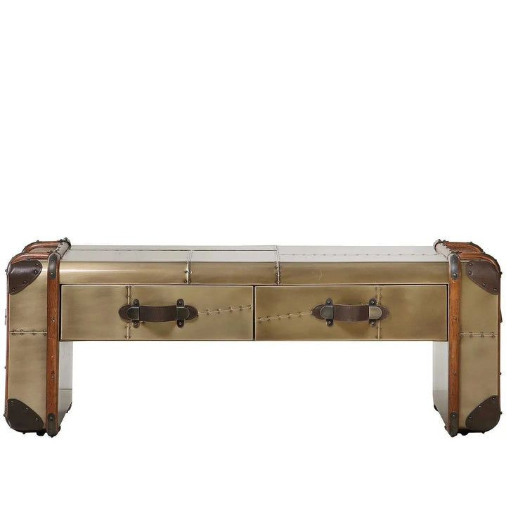 Industrial aluminium coffee table turbojet environmental situation.
