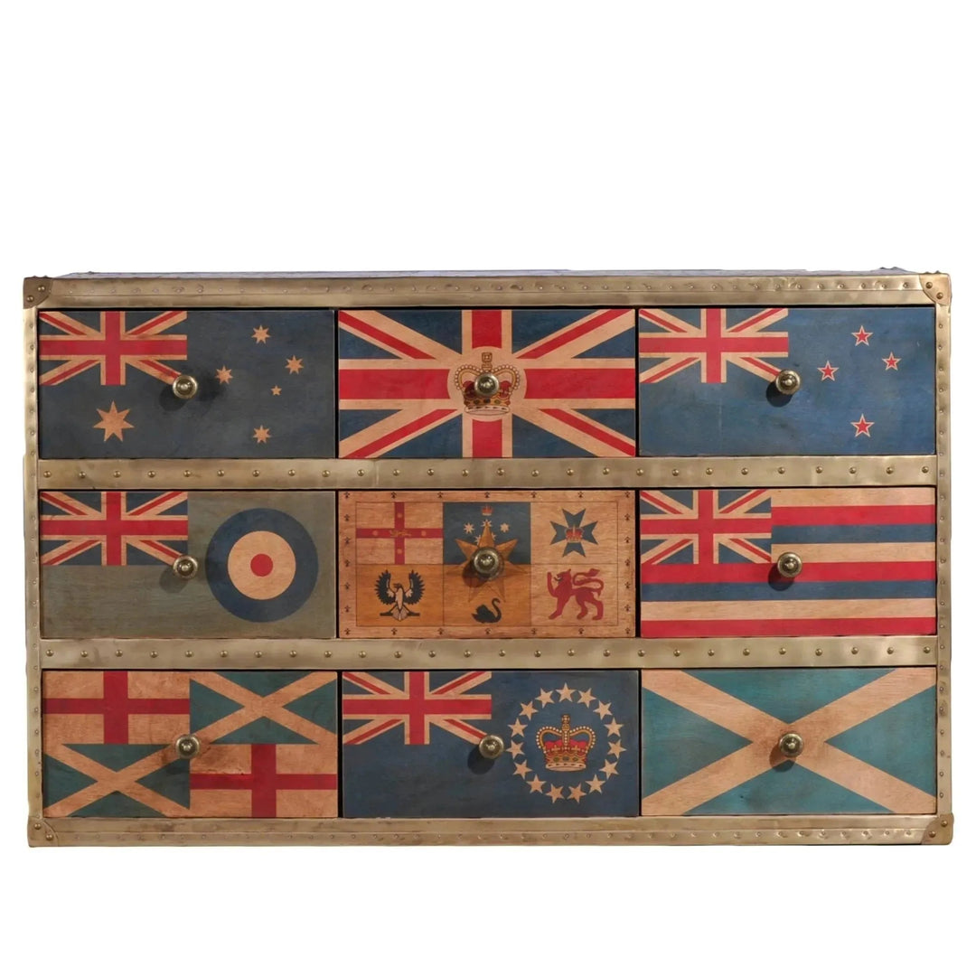 Industrial Aluminium Drawer Cabinet JET UK FLAG