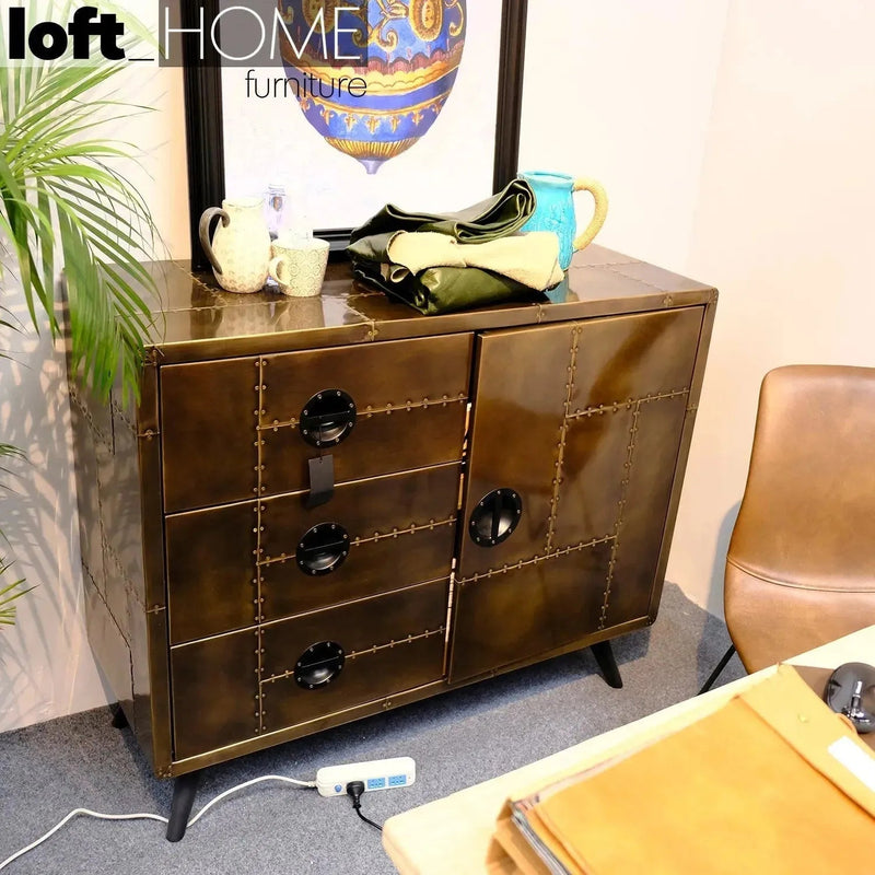 Industrial aluminium drawer storage cabinet jetbrass primary product view.