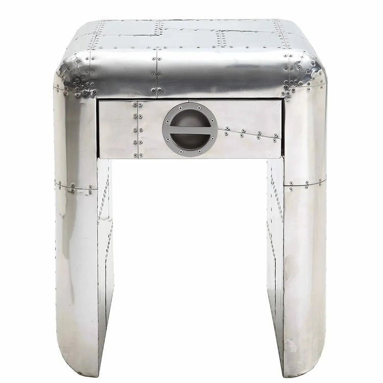 Industrial Aluminium Side Table AIRCRAFT Good to Know Preview-1