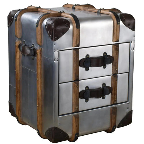 Industrial Aluminium Side Table RICHARDS' TRUNK Good to Know Preview-1