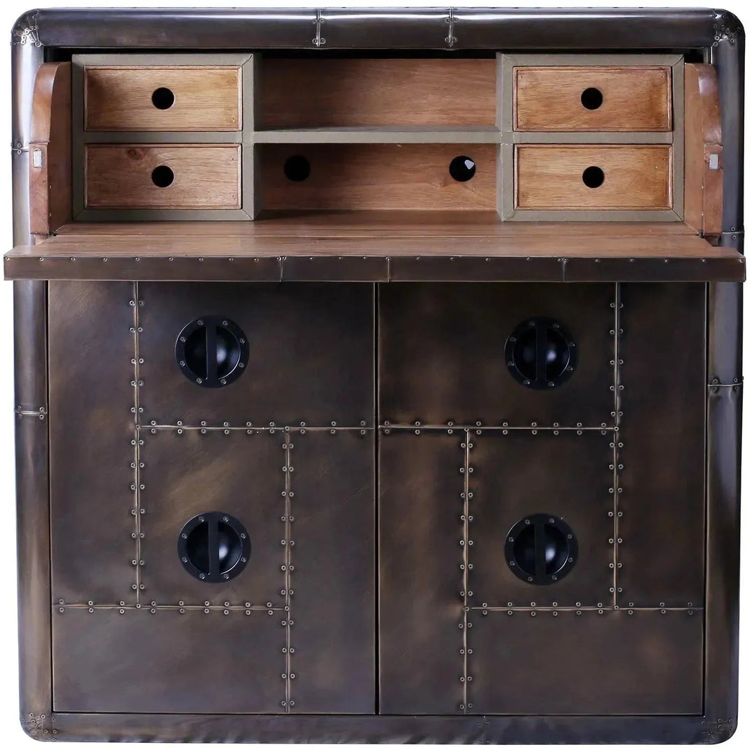 Industrial Aluminium Storage Cabinet And Study Desk JETBRASS