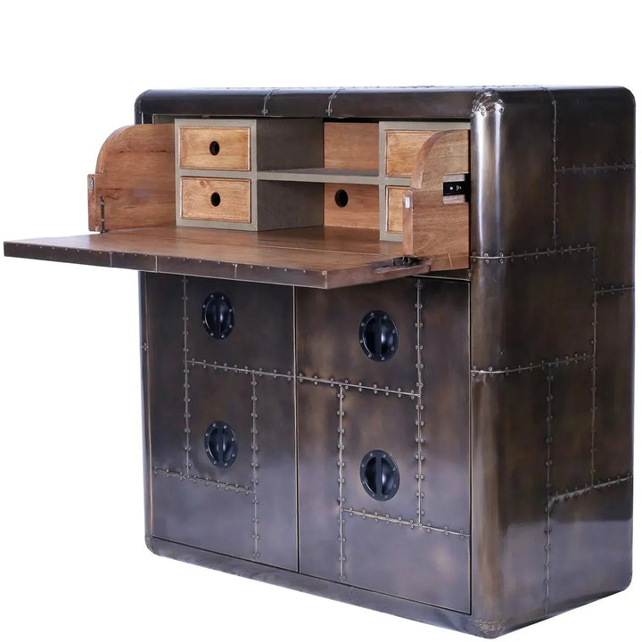 Industrial Aluminium Storage Cabinet And Study Desk JETBRASS