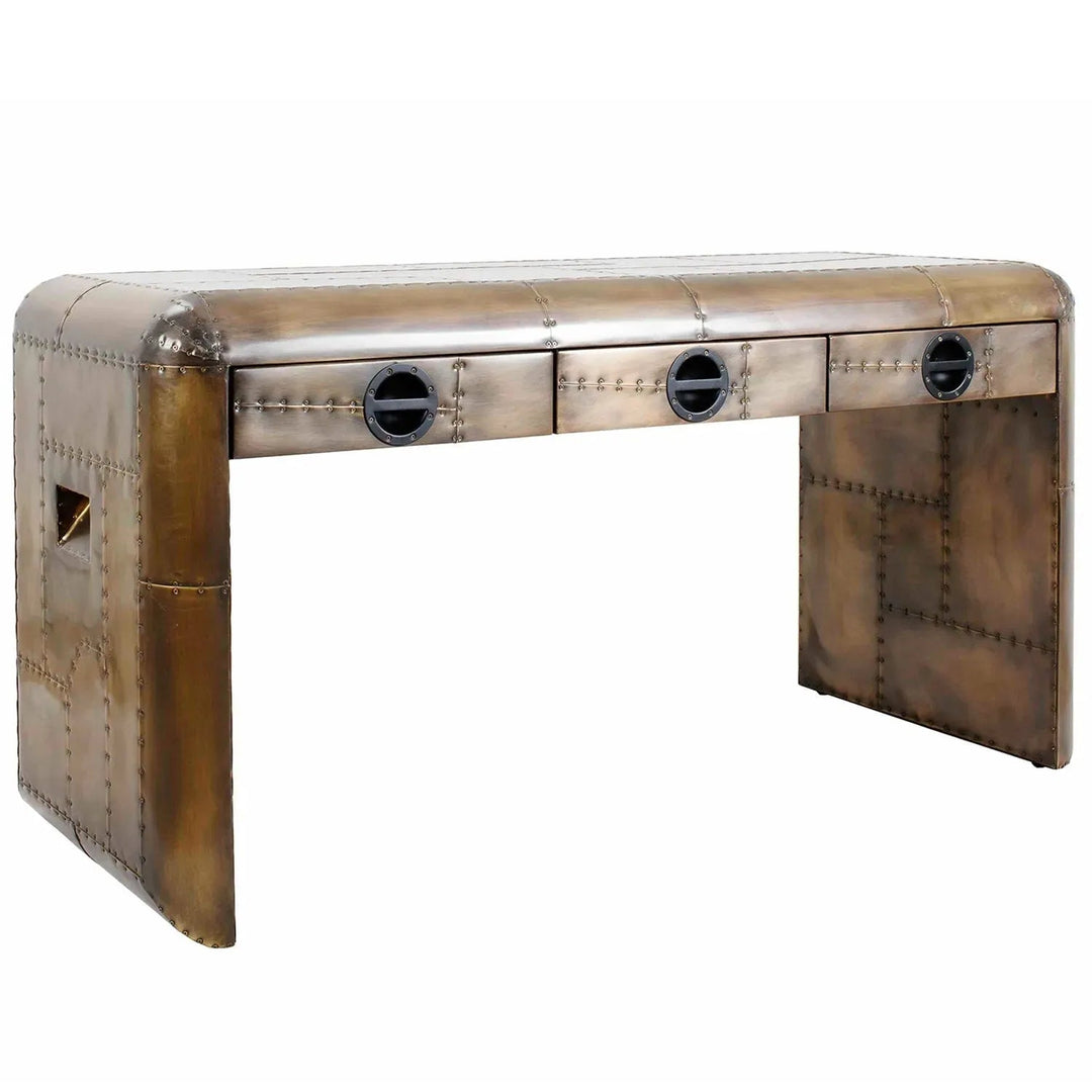 Industrial Aluminium Study Table AIRCRAFT BRASS