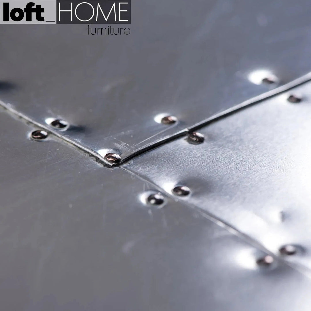 Industrial Aluminium Study Table AIRCRAFT BRASS