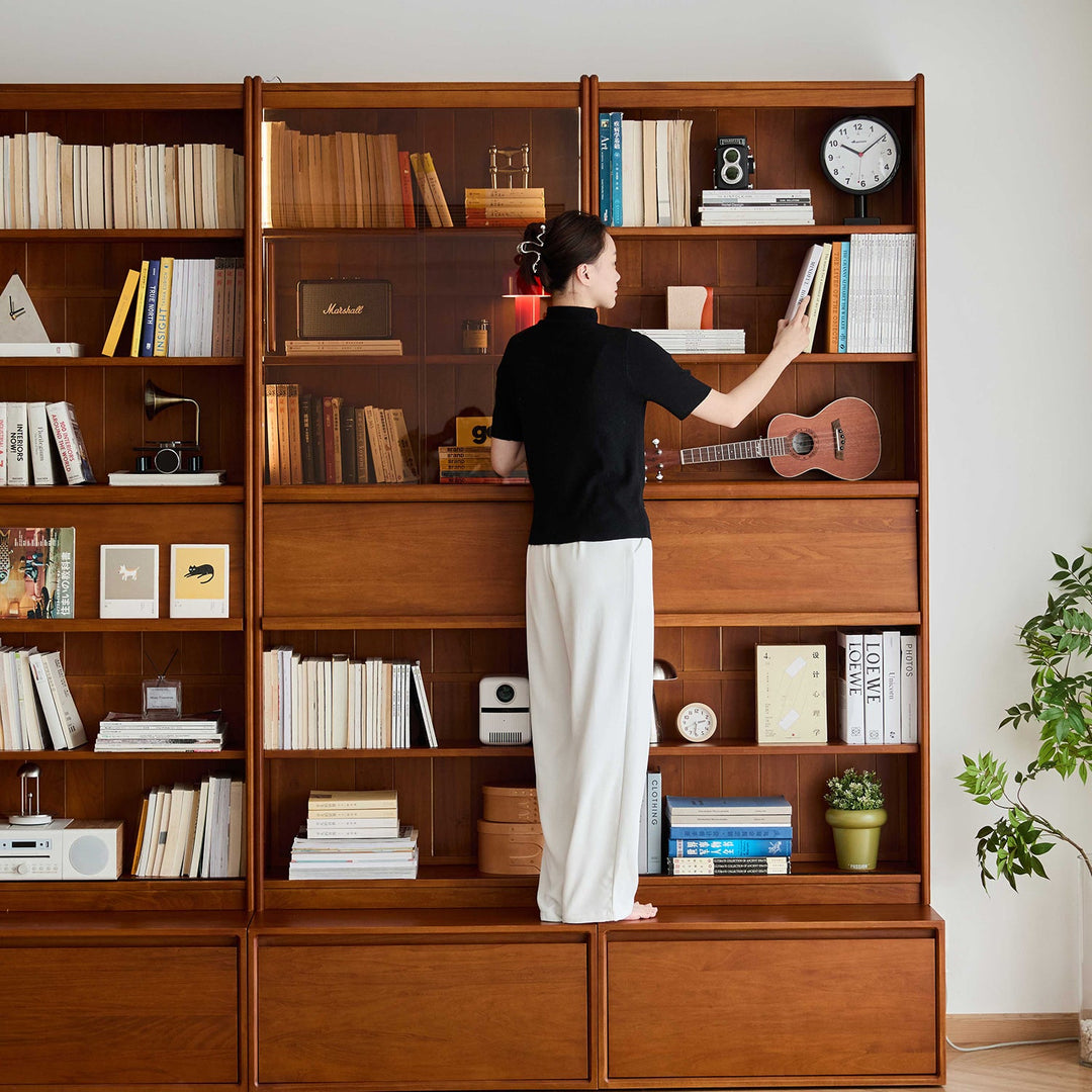 Vintage Boxwood Bookshelf VISTA