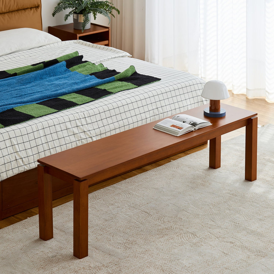 Vintage boxwood dining bench coastal with context.