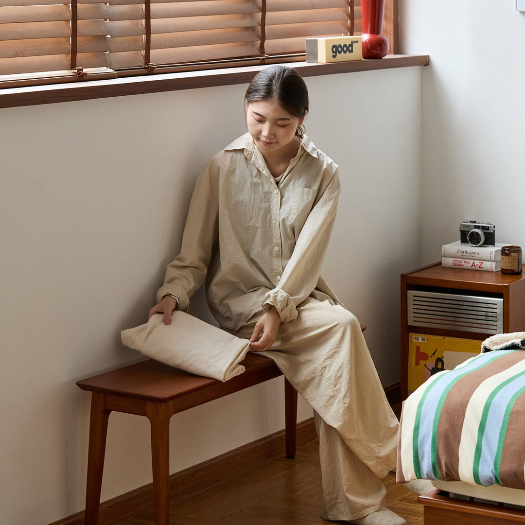 Vintage Boxwood Dining Bench MIES