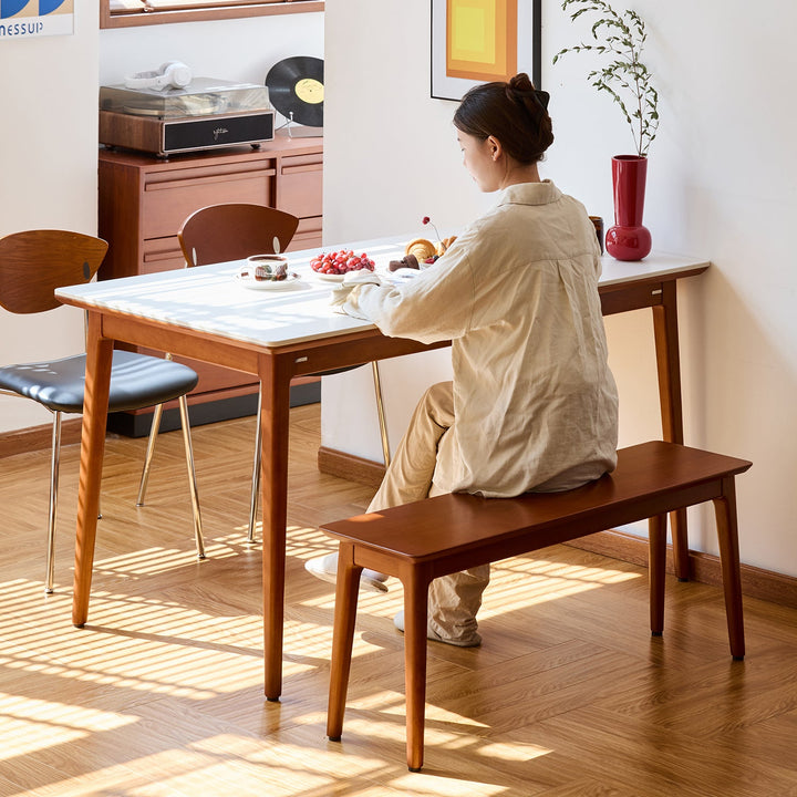 Vintage Boxwood Dining Bench MIES