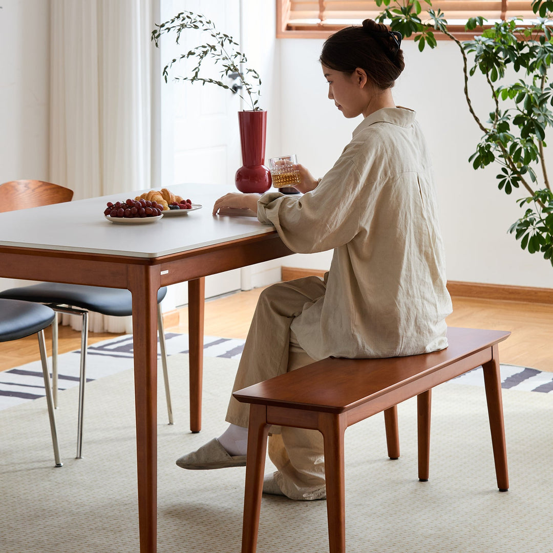 Vintage Boxwood Dining Bench MIES
