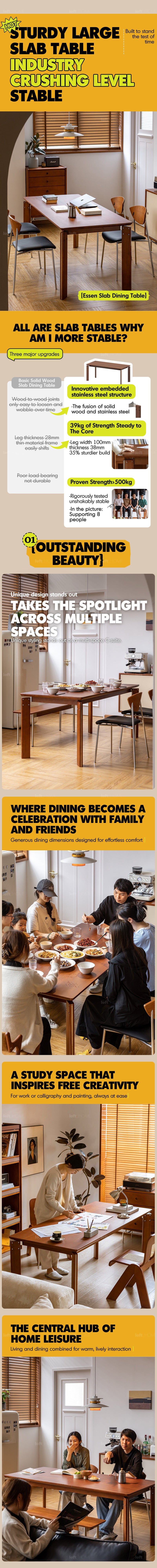 Vintage Boxwood Dining Table ESSAN More Details and Instruction