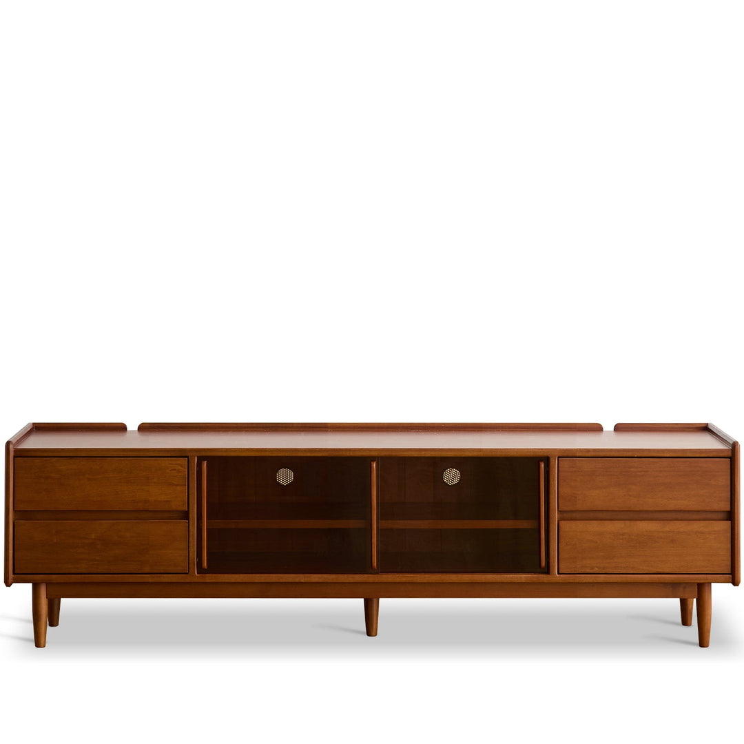 Vintage boxwood tv console vista conceptual design.