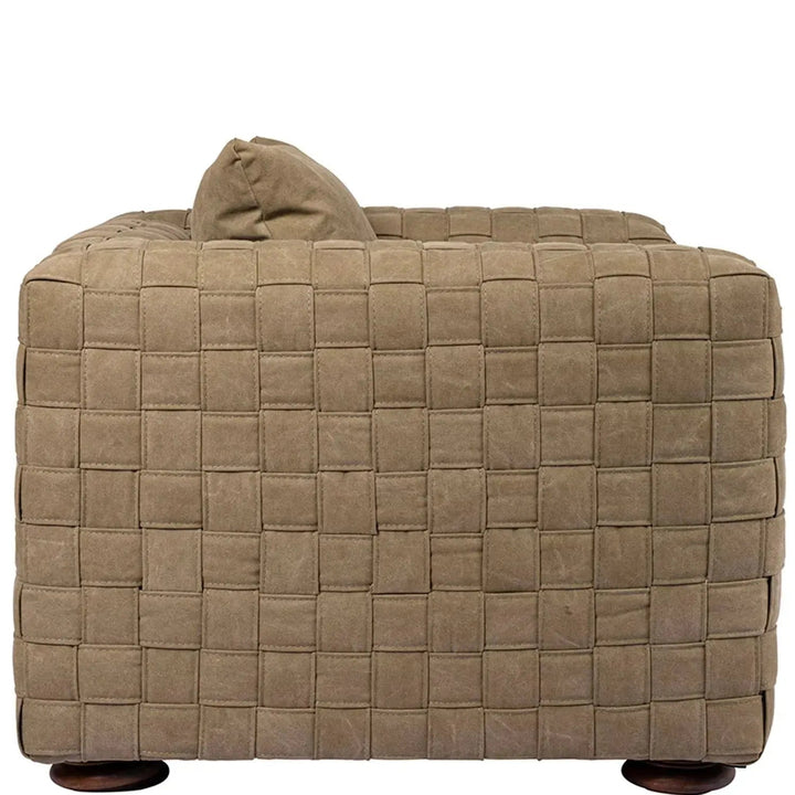 Vintage Canvas 1 Seater Sofa MARTIN