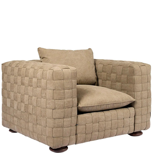 Vintage Canvas 1 Seater Sofa MARTIN Good to Know Preview-1