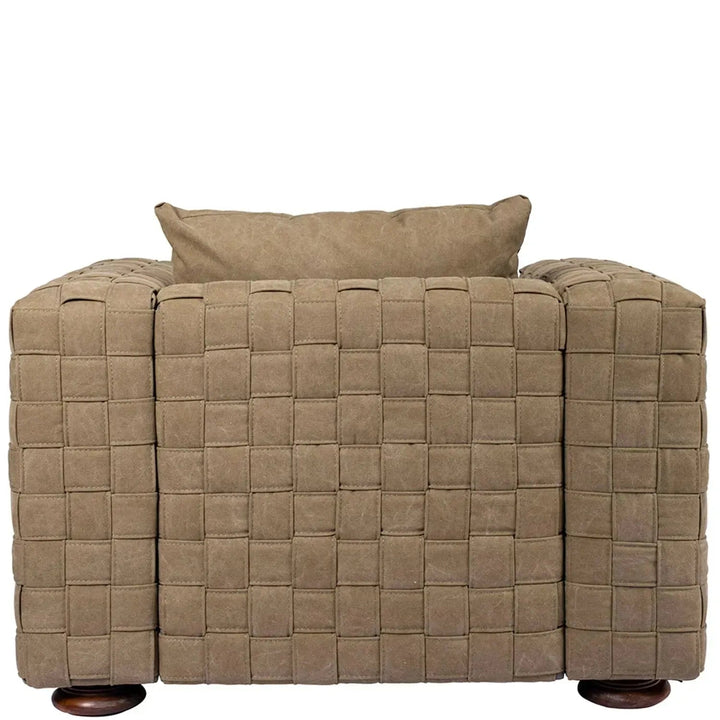 Vintage Canvas 1 Seater Sofa MARTIN