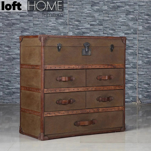 Vintage Canvas Drawer Cabinet OX TRUNK S CANVAS Good to Know Preview-1