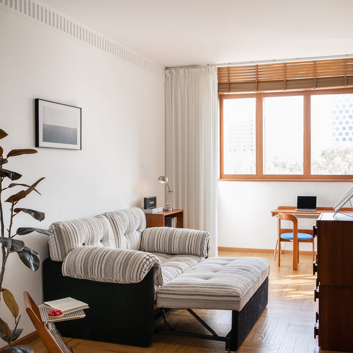 Vintage chenille velvet fabric 2 seater sofa bed ziru environmental situation.