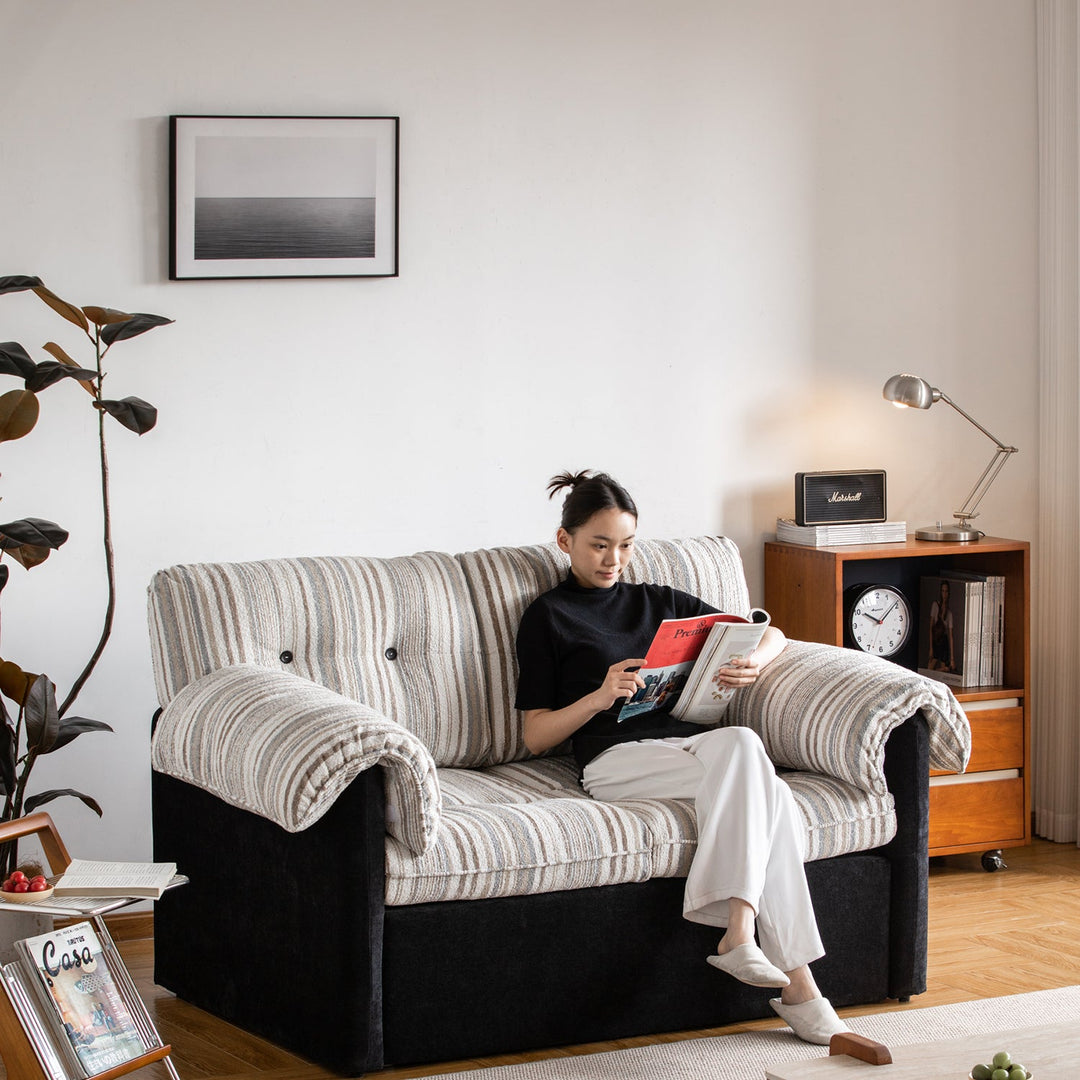 Vintage chenille velvet fabric 2 seater sofa bed ziru size charts.