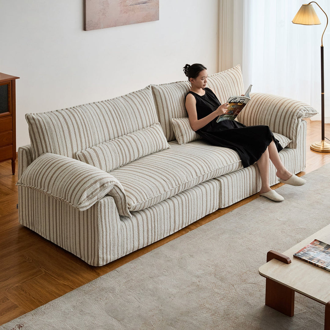 Vintage chenille velvet fabric 3 seater sofa koala size charts.