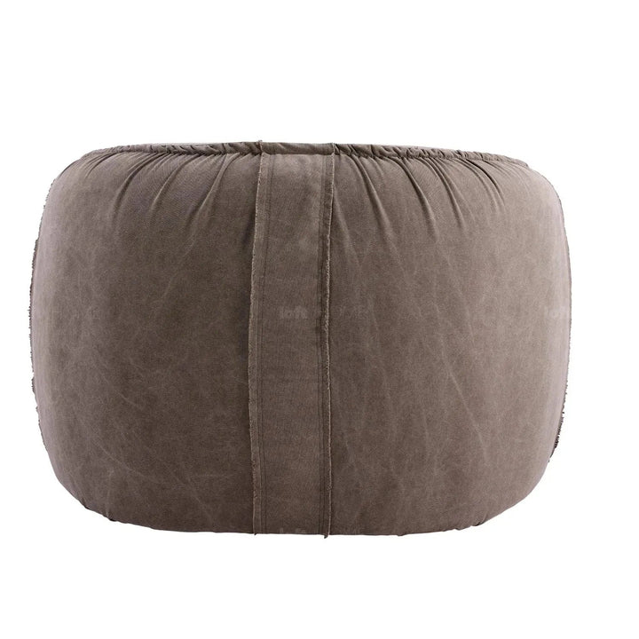 Vintage fabric 1 seater sofa arlo in still life.