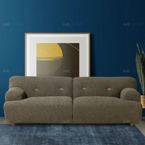 Scandinavian Fabric 3 Seater Sofa AKASHI Good to Know Preview-1