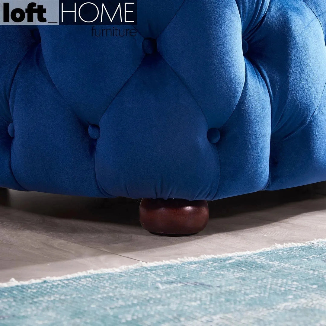 Vintage Fabric 4 Seater Sofa AKASHA