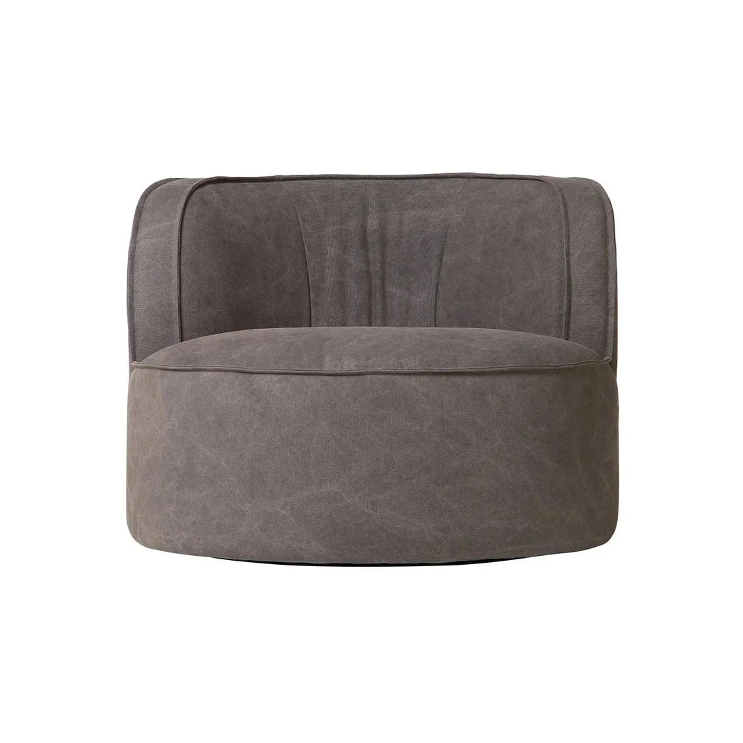 Vintage Fabric Revolving 1 Seater Sofa HULK