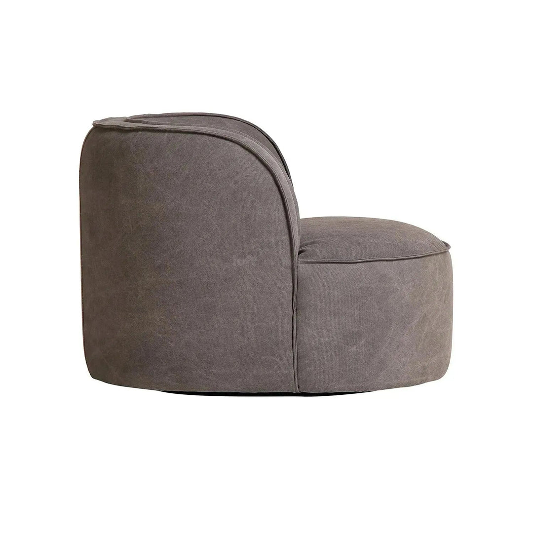 Vintage Fabric Revolving 1 Seater Sofa HULK