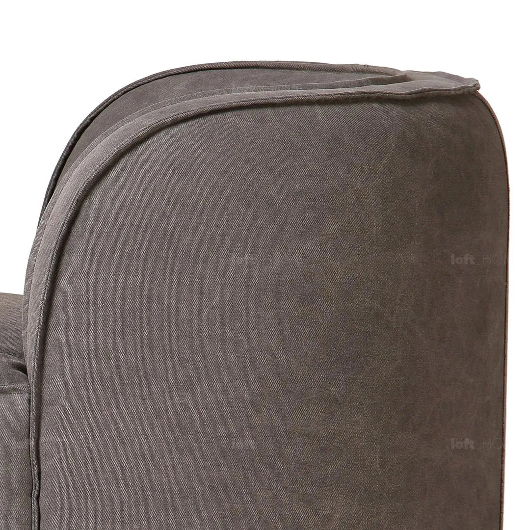 Vintage Fabric Revolving 1 Seater Sofa HULK