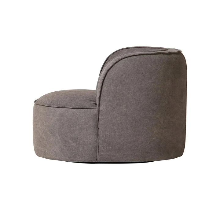 Vintage Fabric Revolving 1 Seater Sofa HULK