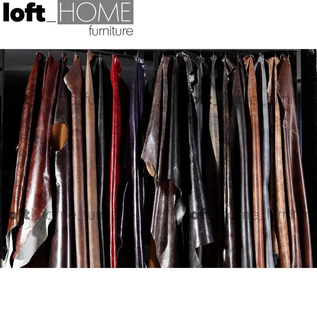 Industrial Genuine Leather 1 Seater Sofa AIRCRAFT