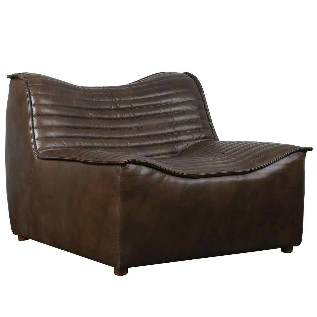 Vintage Genuine Leather 1 Seater Sofa AIRMASTER