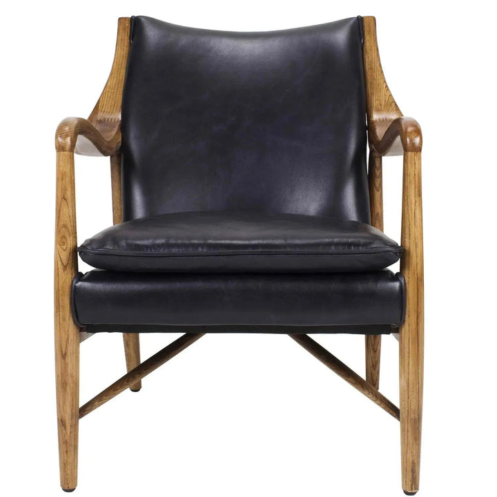 Vintage Genuine Leather 1 Seater Sofa COWBOY