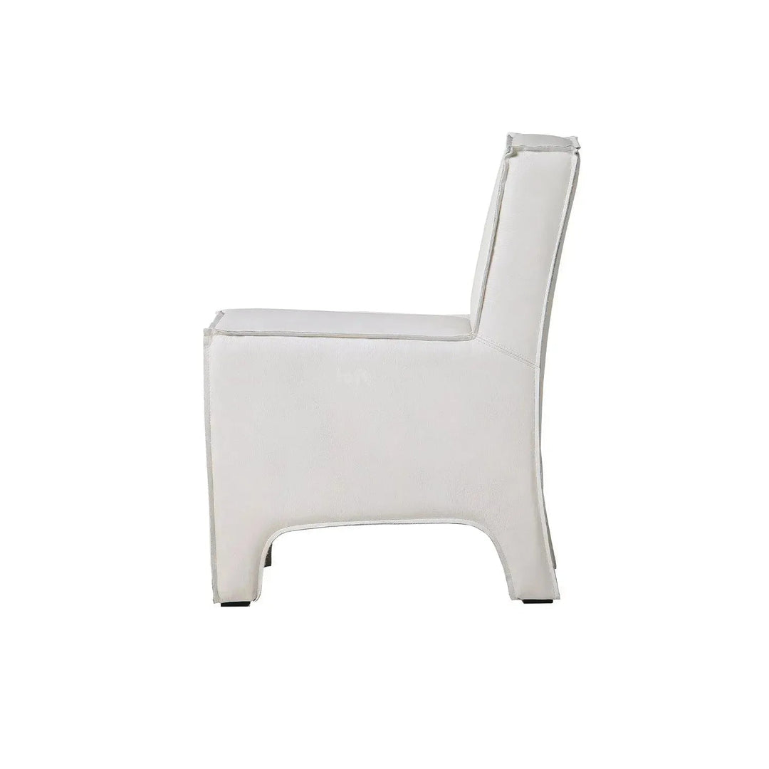 Vintage Genuine Leather 1 Seater Sofa CUBE