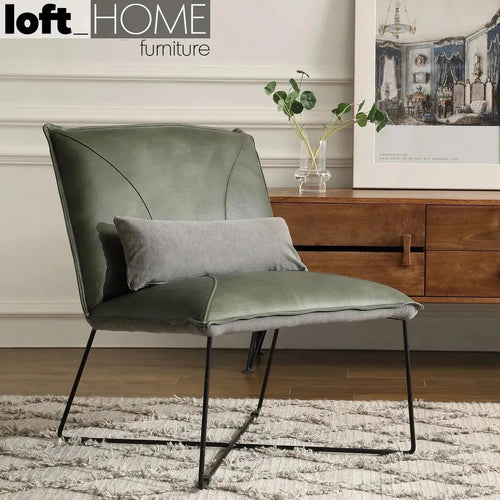 Industrial Genuine Leather 1 Seater Sofa FRANCO Good to Know Preview-1