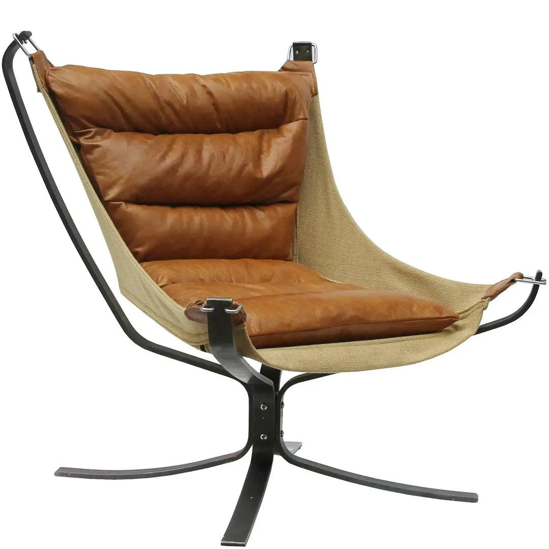 Industrial Genuine Leather 1 Seater Sofa HOPPER