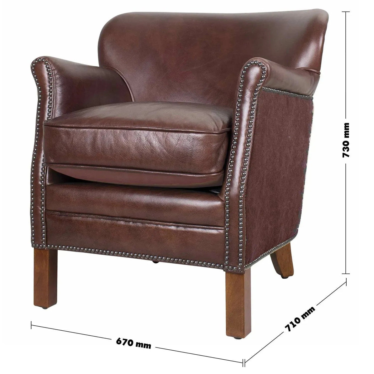 Vintage genuine leather 1 seater sofa professor s size charts.