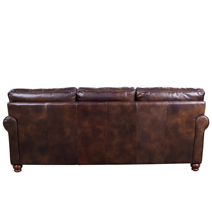 Vintage Genuine Leather 3 Seater Sofa ANTIMAS