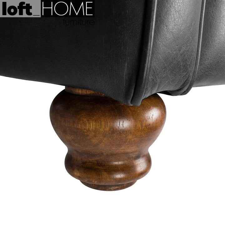 Vintage Genuine Leather 3 Seater Sofa BARCLAY